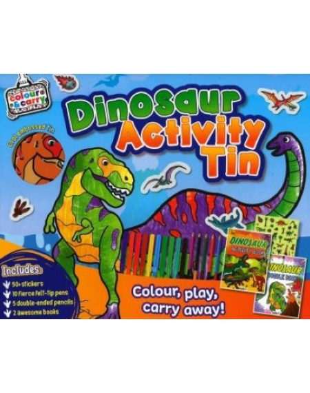 Tin Activity Cases Dinosaur