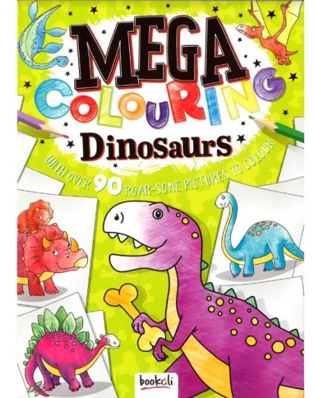 Mega Colouring 8 : Dinosaurs