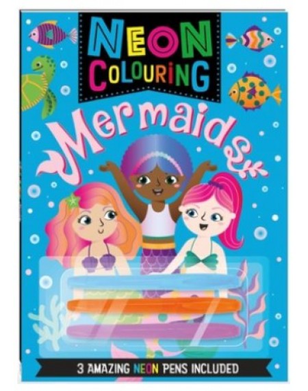 Neon Colouring 8 : Mermaids