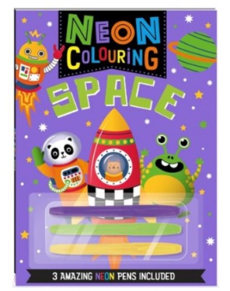 Neon Colouring 8 : Space