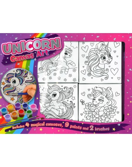 Little Artist Canvas Set Unicorn