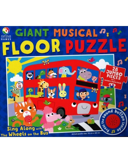 Sing Along Musical Floor Puzzles Wheels On the Bus