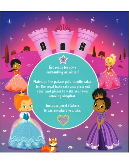 Puffy Jewel Sticker: Princesses