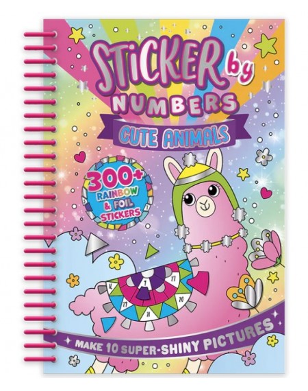 Sticker by Numbers Cute Animals