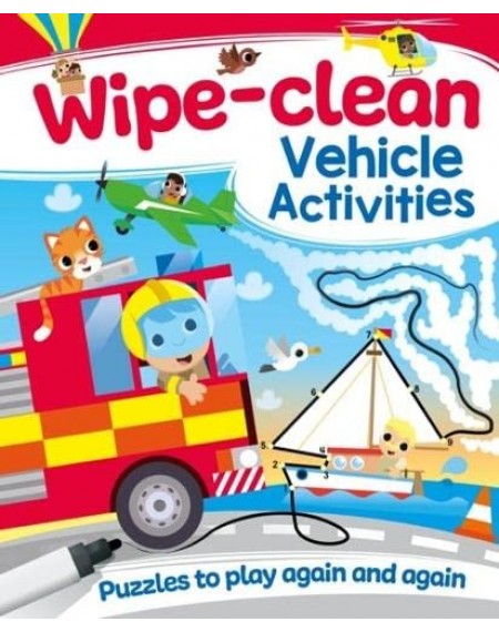 Vehicles: Wipe Clean Activities