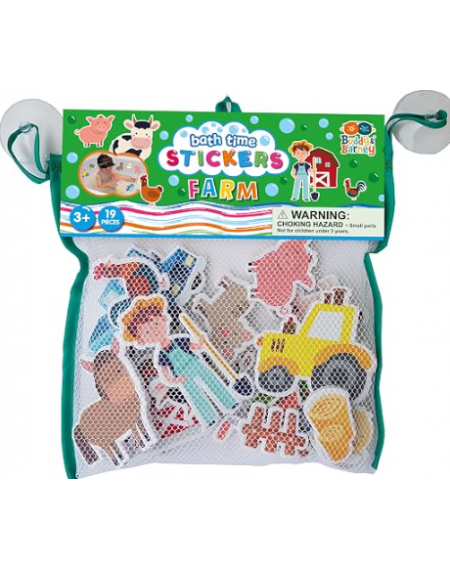 Bath Time Stickers - Farm