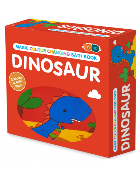 Magic Colour Changing Bath Book - Dinosaur