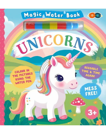 Magic Water Book: Unicorns