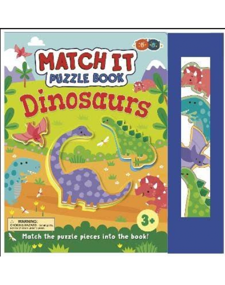 Match It Puzzle Book - Dinosaur