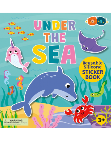Silicone Sticker Book - Sea