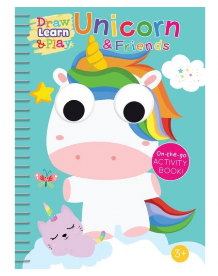 Draw, Learn & Play - Unicorn & Friends