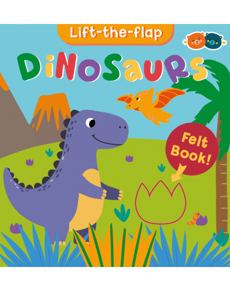 Lift the Flap Felt - Dinosaur