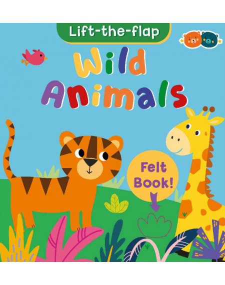 Lift the Flap Felt - Wild Animals