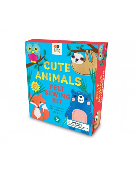Cute Animals Felt Sewing Kit