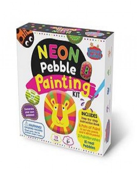 Paint Your own Range : Neon Pebble Painting Kit BB074