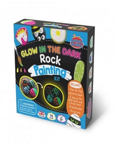 Paint Your Own Range : Glow In The Dark Rock Painting Kit BB079