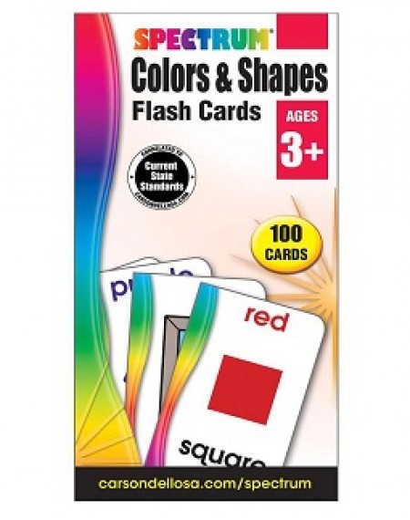 Spectrum Flashcard : Colours And Shapes