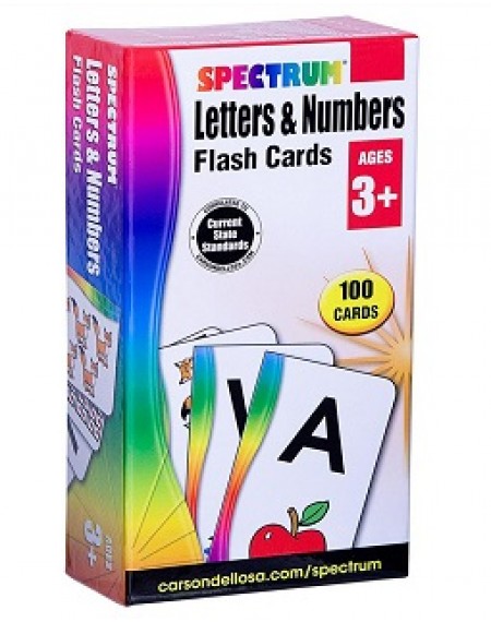 Spectrum Flashcard : Letters And Numbers