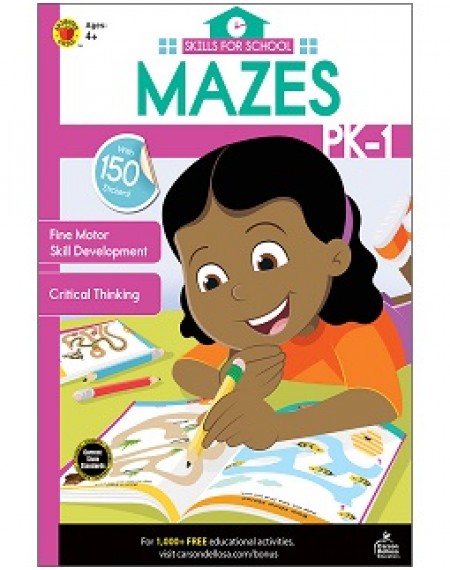 Mazes Activity Book Grade PK-1