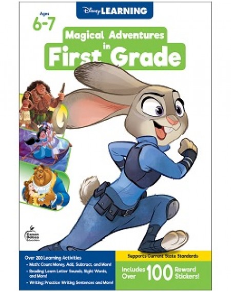 Magical Adventures in First Grade Workbook Grade 1 Paperback