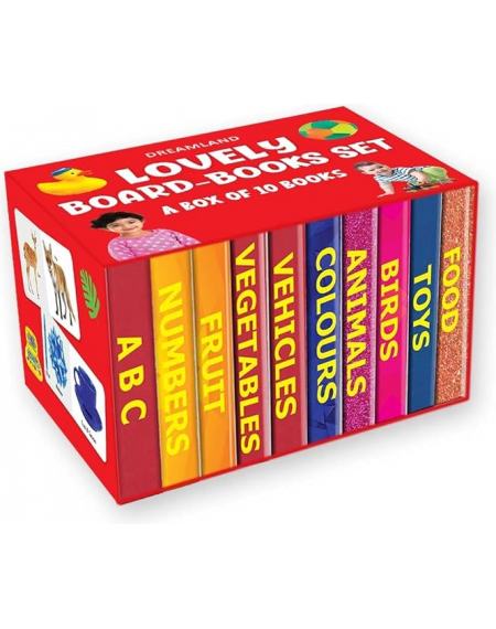 Lovely Board Books Gift Pack – Set of 10 Books