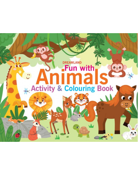Fun with Animals - Activity & Colouring Book