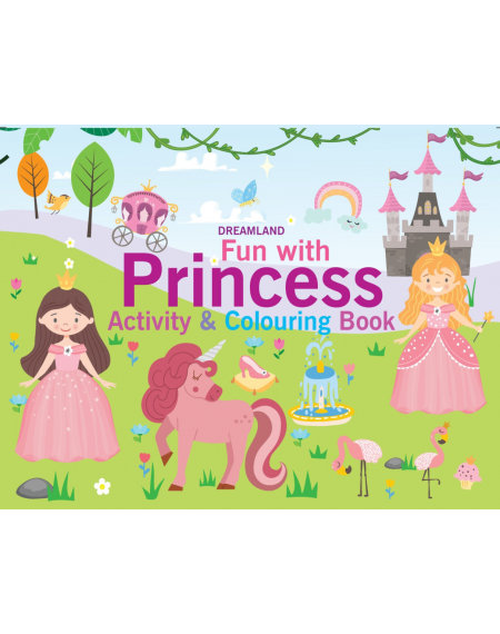 Fun with Princess - Activity & Colouring Book