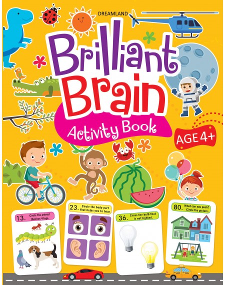 Brilliant Brain Activity Book ( Age 4+)