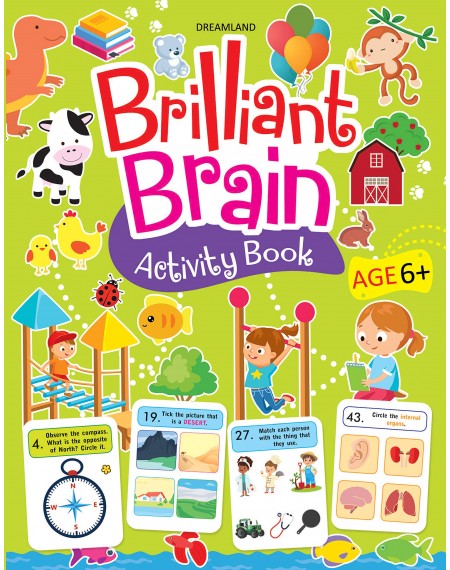 Brilliant Brain Activity Book ( Age 6+)