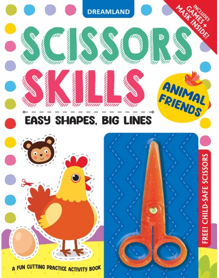 Scissors Skills Activity Book - Animal Friends