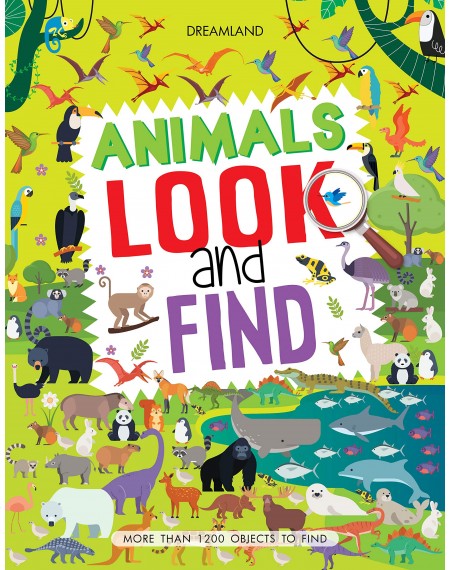 Animals Look and Find Activity Book