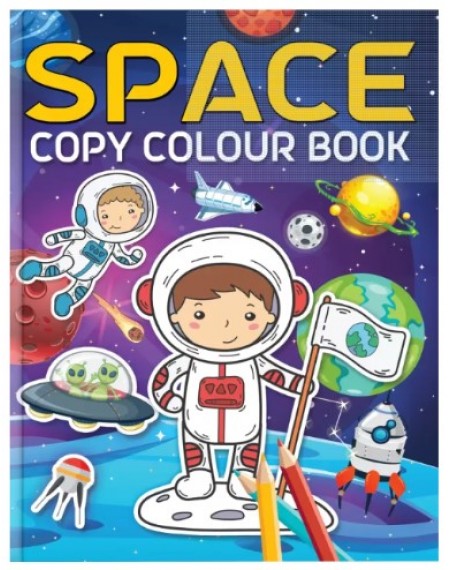 Space Copy Colour Book