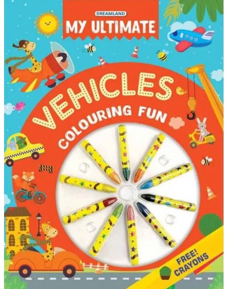 Ultimate Vehicle Colouring Fun Book