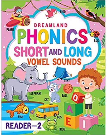 Phonics Reader- 2  (Short and Long Vowel Sounds) Age 5+