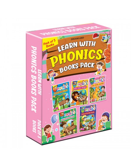 Learn with Phonics Books Pack – (5 Titles)