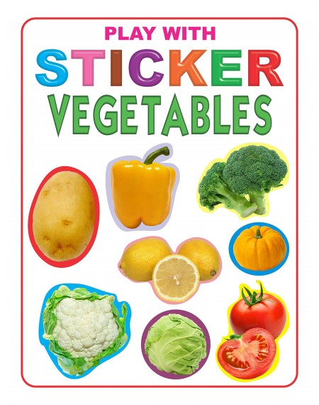 Play With Sticker : Vegetables