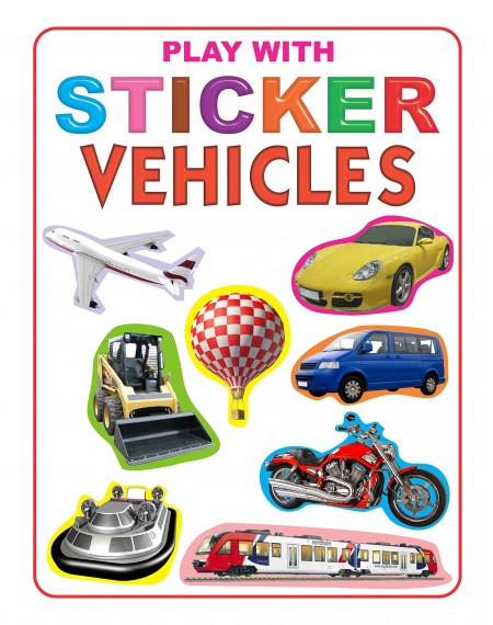 Play With Sticker : Vehicles