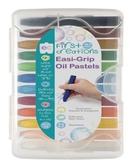 Easi-Grip Oil Pastels Set of 12