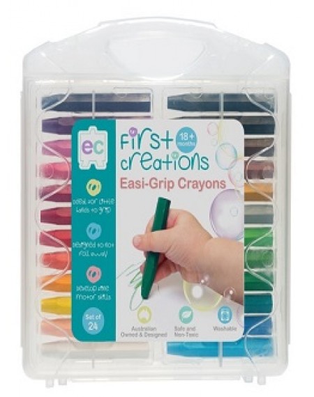 Easi-Grip Crayons Set of 24