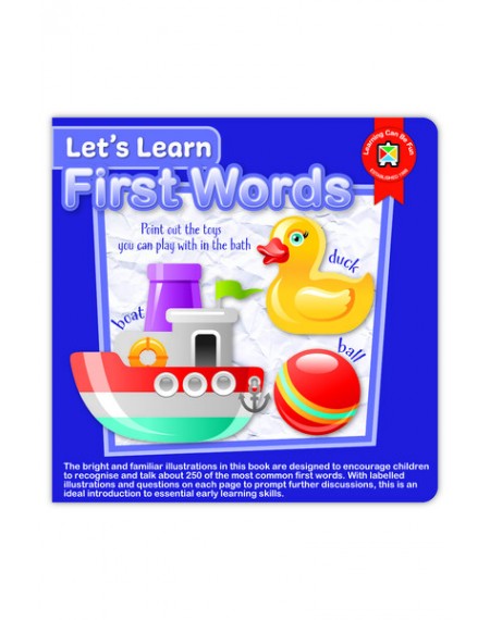 Let's Learn First Words Board Book
