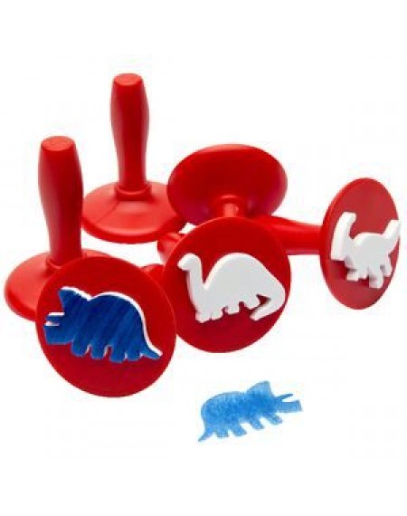 Paint & Dough Stampers 6 Dinosaur Stamps