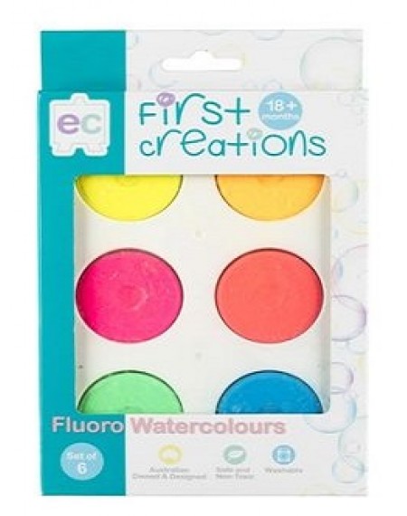 Fluoro Watercolours Set of 6