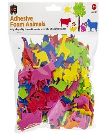 Adhesive Foam Animals 60gm