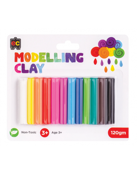 Assorted Modelling Clay (120g)