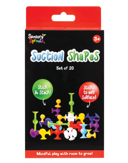 Suction Shapes (20 Pieces Pack)