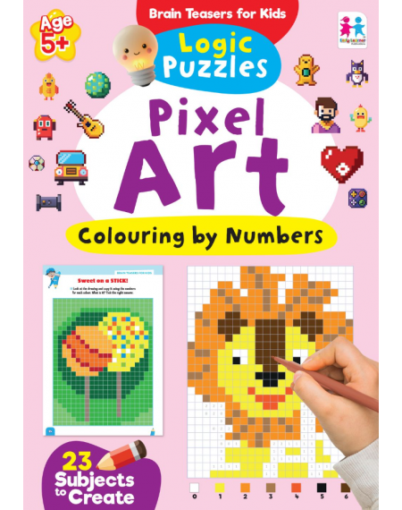 Logic Puzzles - Pixel Art, Colouring by Numbers