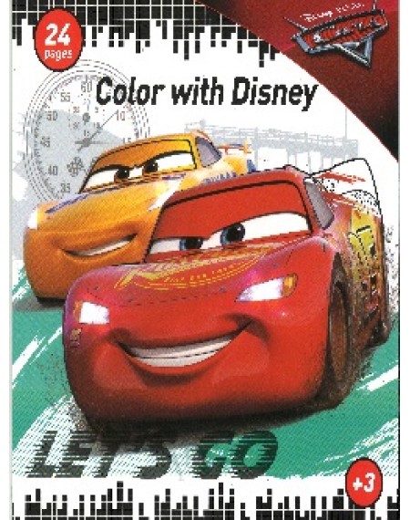 Color With Disney : Cars