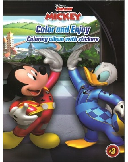 Color And Enjoy : Mickey And The Raodster Racers