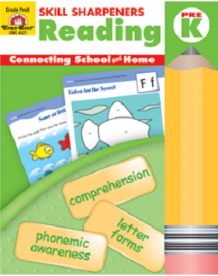 Skill Sharpeners: Reading, Grade PreK - Activity Book