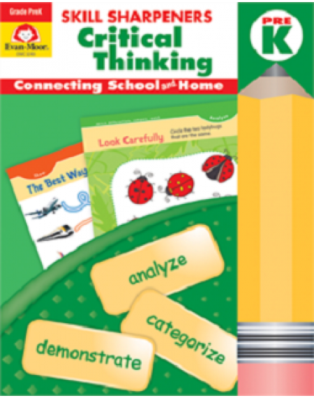 Skill Sharpeners: Critical Thinking, Grade PreK - Activity Book
